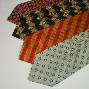 4 beautiful Robert Talbott Best of Class ties